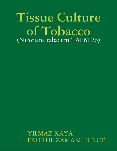 Tissue Culture of Tobacco