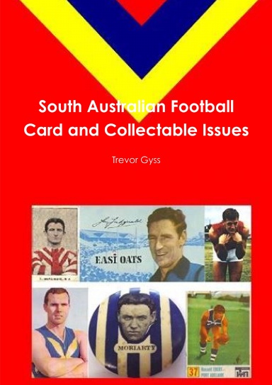 South Australian Football Card and Collectable Issues