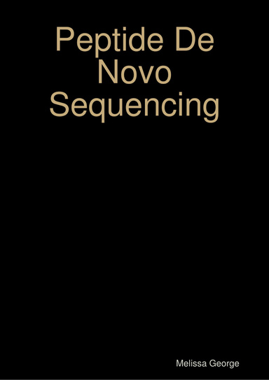 Peptide De Novo Sequencing