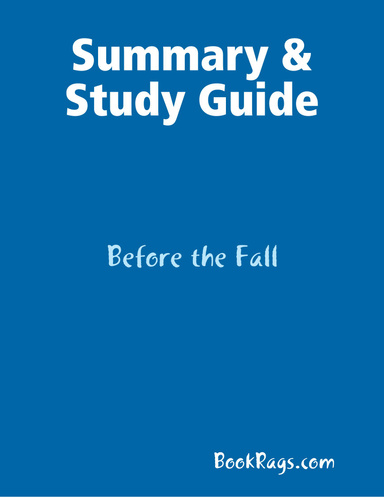 Summary & Study Guide: Before the Fall