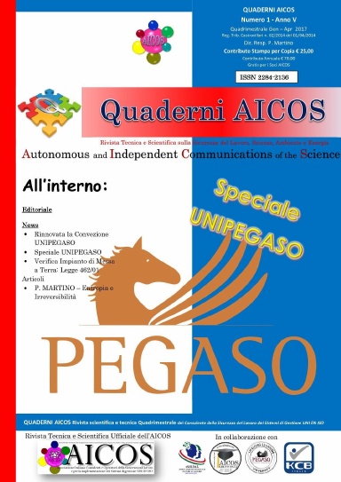 Quaderni AICOS n.1 Anno V