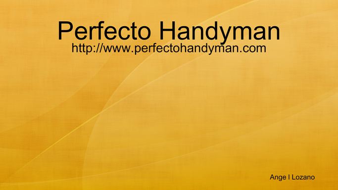 Perfecto Handyman