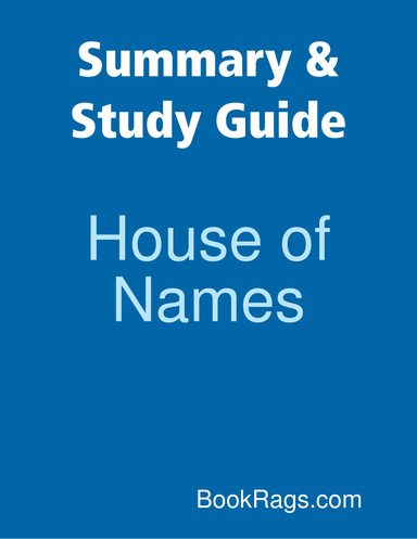 Summary & Study Guide: House of Names