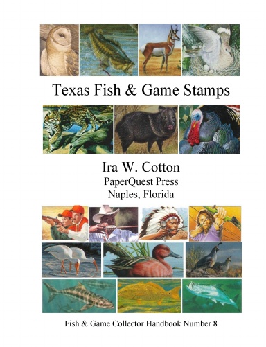 Texas Fish & Game Stamps, Hardcover
