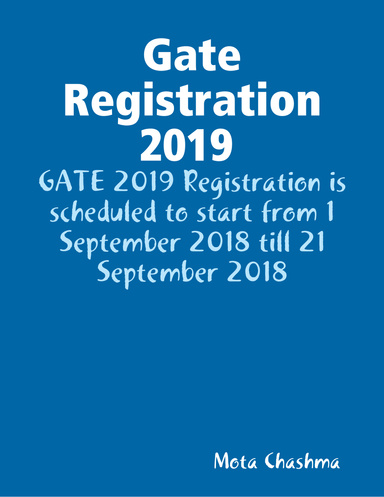 Gate Registration 2019