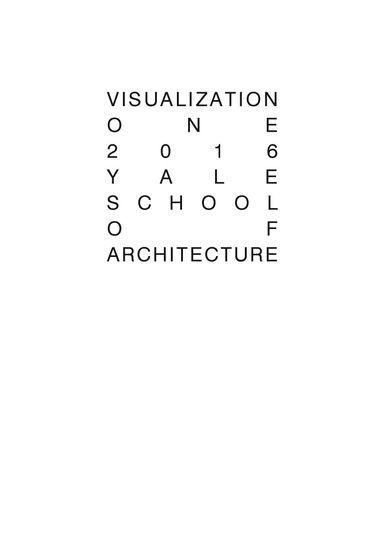 Visualization 1 2016
