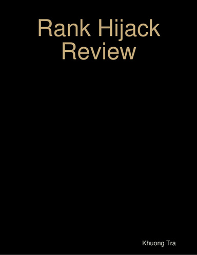 Rank Hijack Review