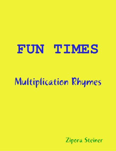 Fun "Times" Multiplication Rhymes
