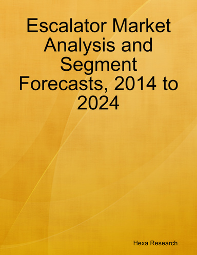 Escalator Market Analysis and Segment Forecasts, 2014 to 2024