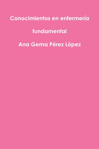 Conocimientos en enfermería fundamental