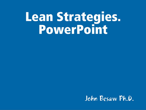 Lean Strategies