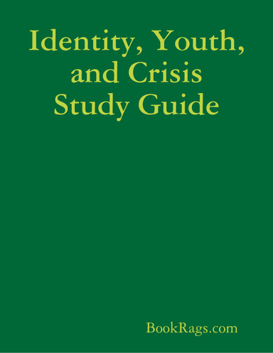 Identity, Youth, and Crisis Study Guide