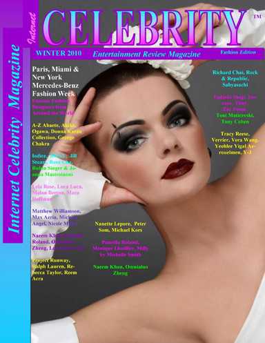 Internet Celebrity Magazine-2010 Fashion