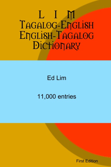 Lim Tagalog-English English-Tagalog Dictionary