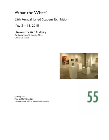 55th Annual Juried Student Exhibition