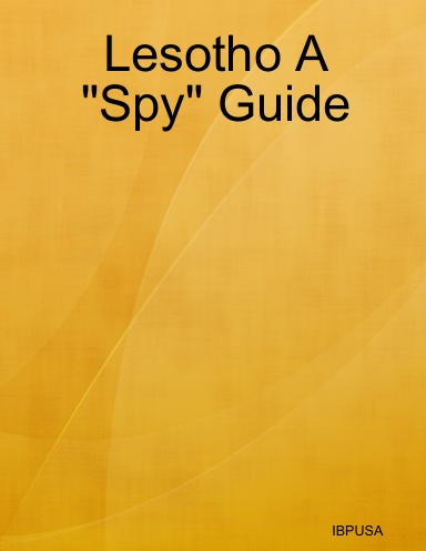 Lesotho A "Spy" Guide