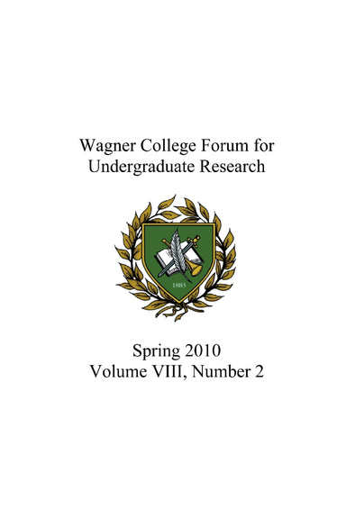 Forum for Undergraduate Research, Vol. 8 No. 2