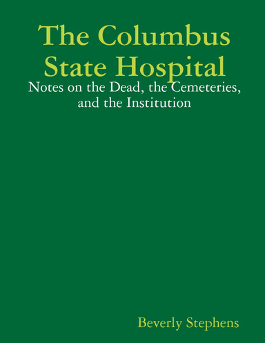 The Columbus State Hospital
