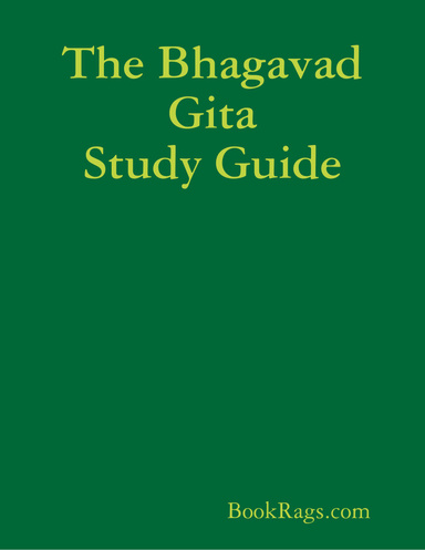 The Bhagavad Gita Study Guide