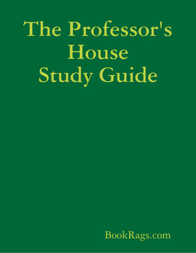 The Professor's House Study Guide