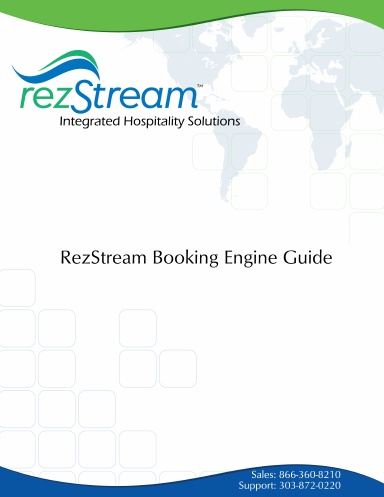RezStream Booking Engine Guide