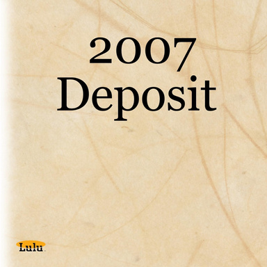 2007 Deposit