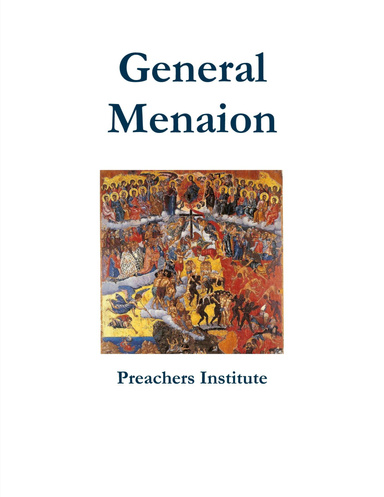 General Menaion - paperback