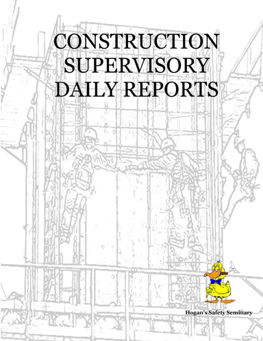 Construction Supervisory Daily Reports