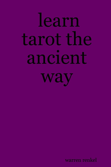 learn tarot the ancient way