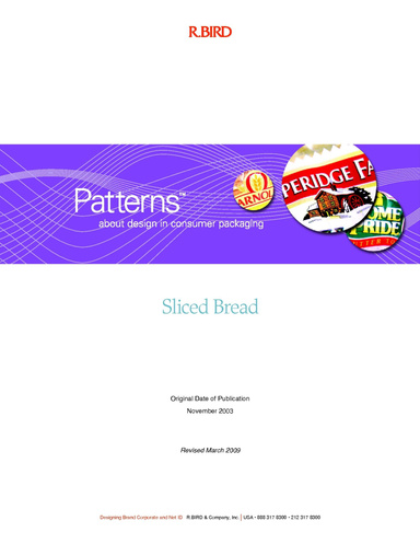 Patterns: Sliced Bread