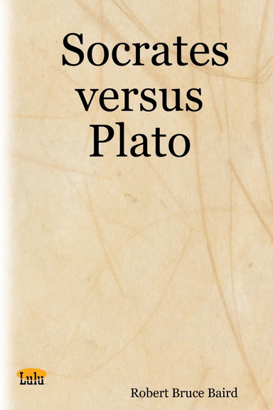 Socrates versus Plato