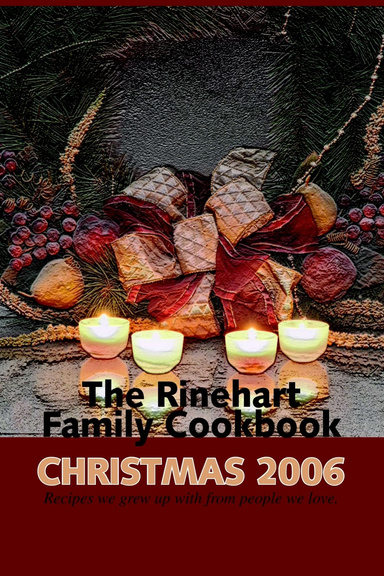 Rinehart Family Cookbook 2006