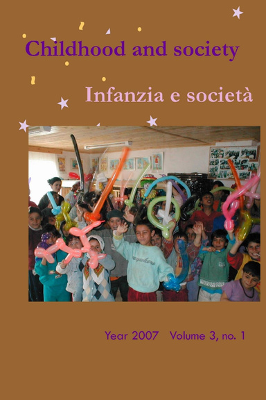 Childhood and Society vol.3 no.1 2007