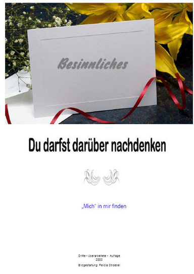 Du darfst darüber nachdenken