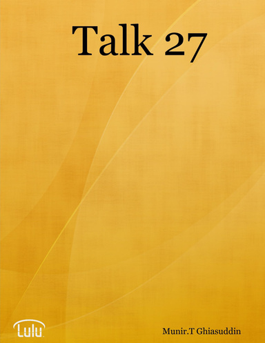 Talk 27