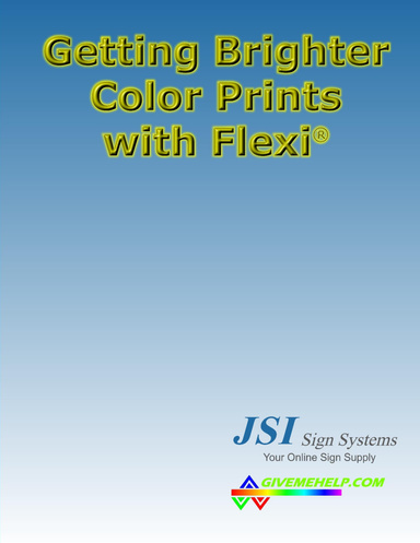 JSI - Getting Colors Right in Flexi(r)