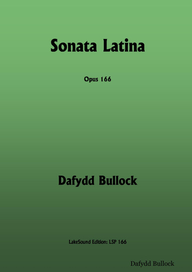 Sonata Latina, Opus 166