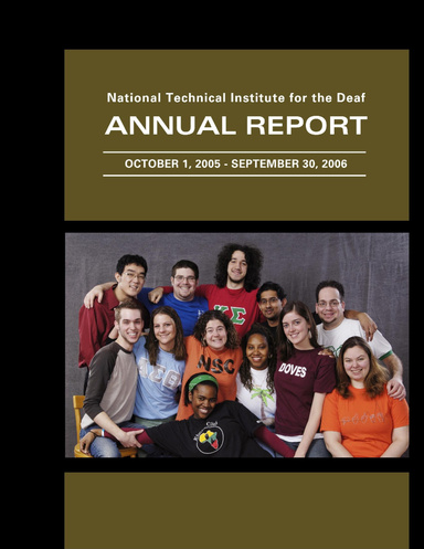 2006 NTID Annual Report