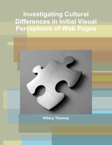 Investigating Cultural Differences in Initial Visual Perceptions of Web Pages