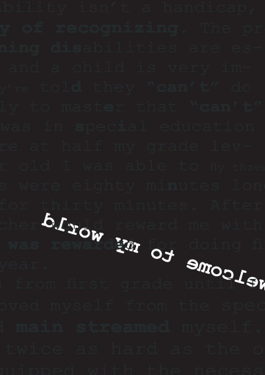Welcome to My World