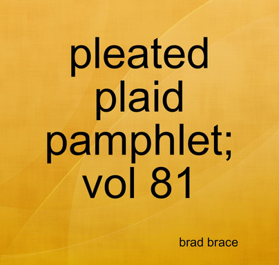 pleated plaid pamphlet; vol 81