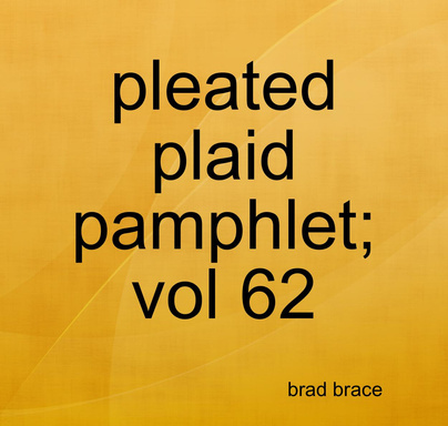 pleated plaid pamphlet; vol 62