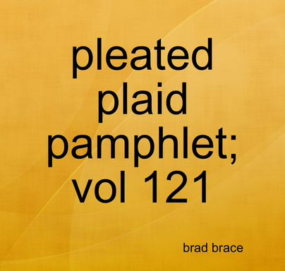 pleated plaid pamphlet; vol 121