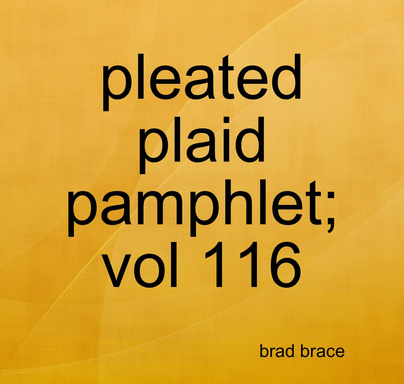 pleated plaid pamphlet; vol 116