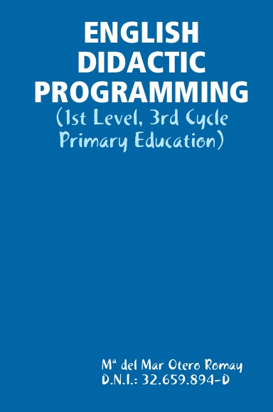 ENGLISH DIDACTIC PROGRAMMING
