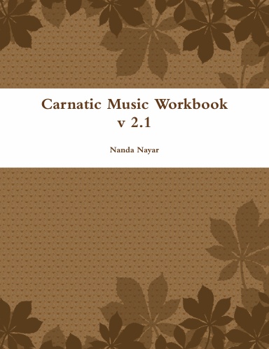 Carnatic Music Workbook v 2.1