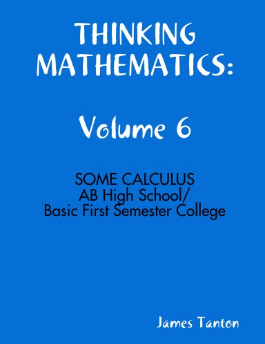 THINKING MATHEMATICS 6: Calculus