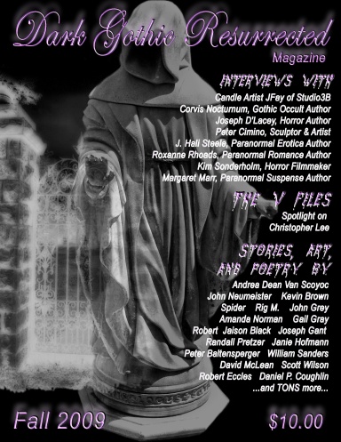 Dark Gothic Resurrected Magazine--Fall 2009