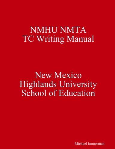 NMHU NMTA TC Writing Manual