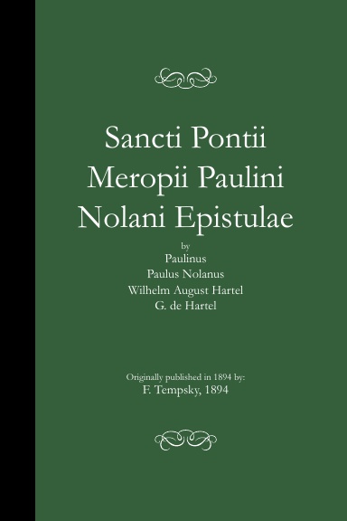 Sancti Pontii Meropii Paulini Nolani Epistulae (PB)